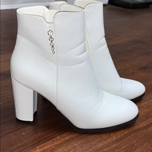 White boots